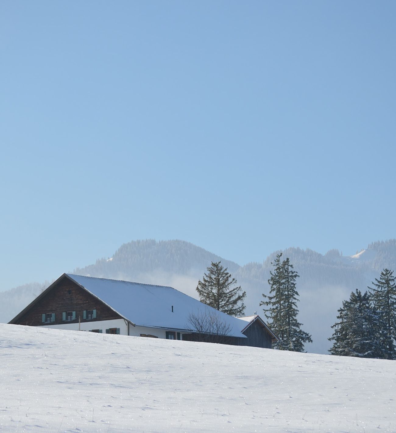 Der Kögelhof im Winter