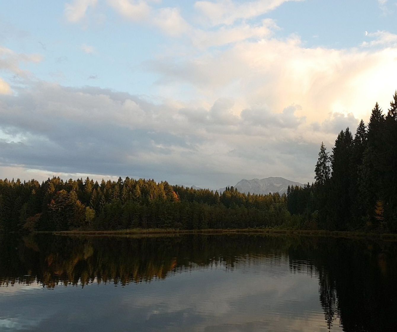 Der Kögelweiher im Allgäu